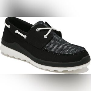 CCILU | black Moon boating shoes | size 7